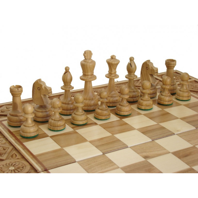 Összecsukható fa sakk 420*420 PL100A 